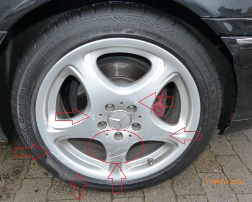 MB Unfallschaden 11-2016 118